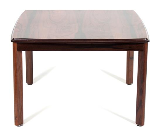 Appraisal: Sale Lot A Rasmus Solberg Rosewood Side Table second half