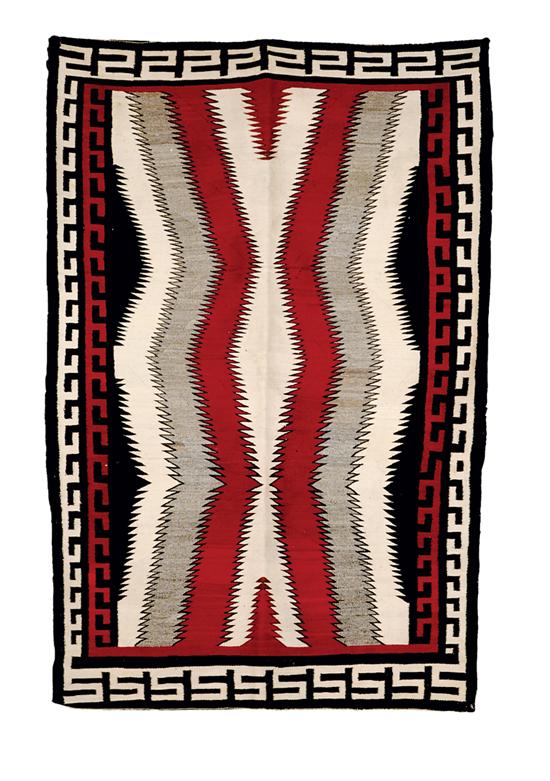 Appraisal: Navajo rug circa Klagetoh Ganago style from Granado Pueblo in