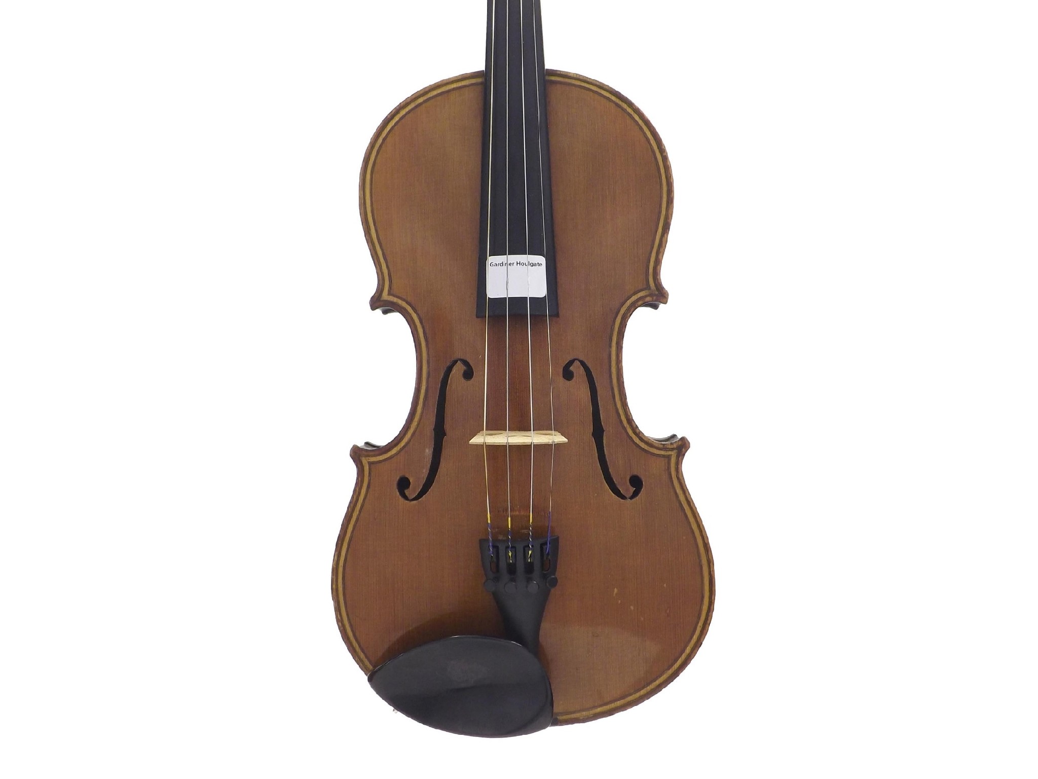 Appraisal: Mid th century Maggini copy violin cm bow case