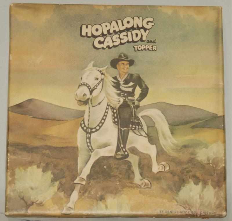 Appraisal: Hopalong Cassidy Topper Tie Handkerchiefs Vintage Includes scarce original colorful