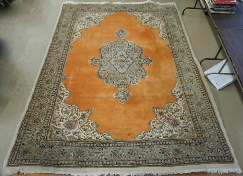 Appraisal: Tabriz Rug ft x ft in