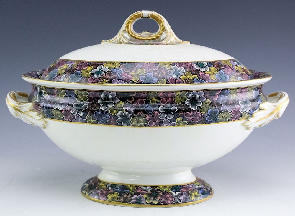 Appraisal: Tiffany Co Royal Worcester Lidded Soup Tureen Royal Worcester for