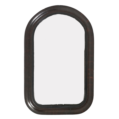 Appraisal: A convex mirror late th c of arched form in