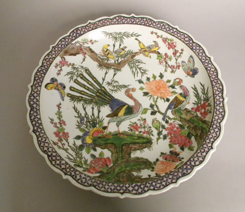 Appraisal: Chinese export porcelain charger dia