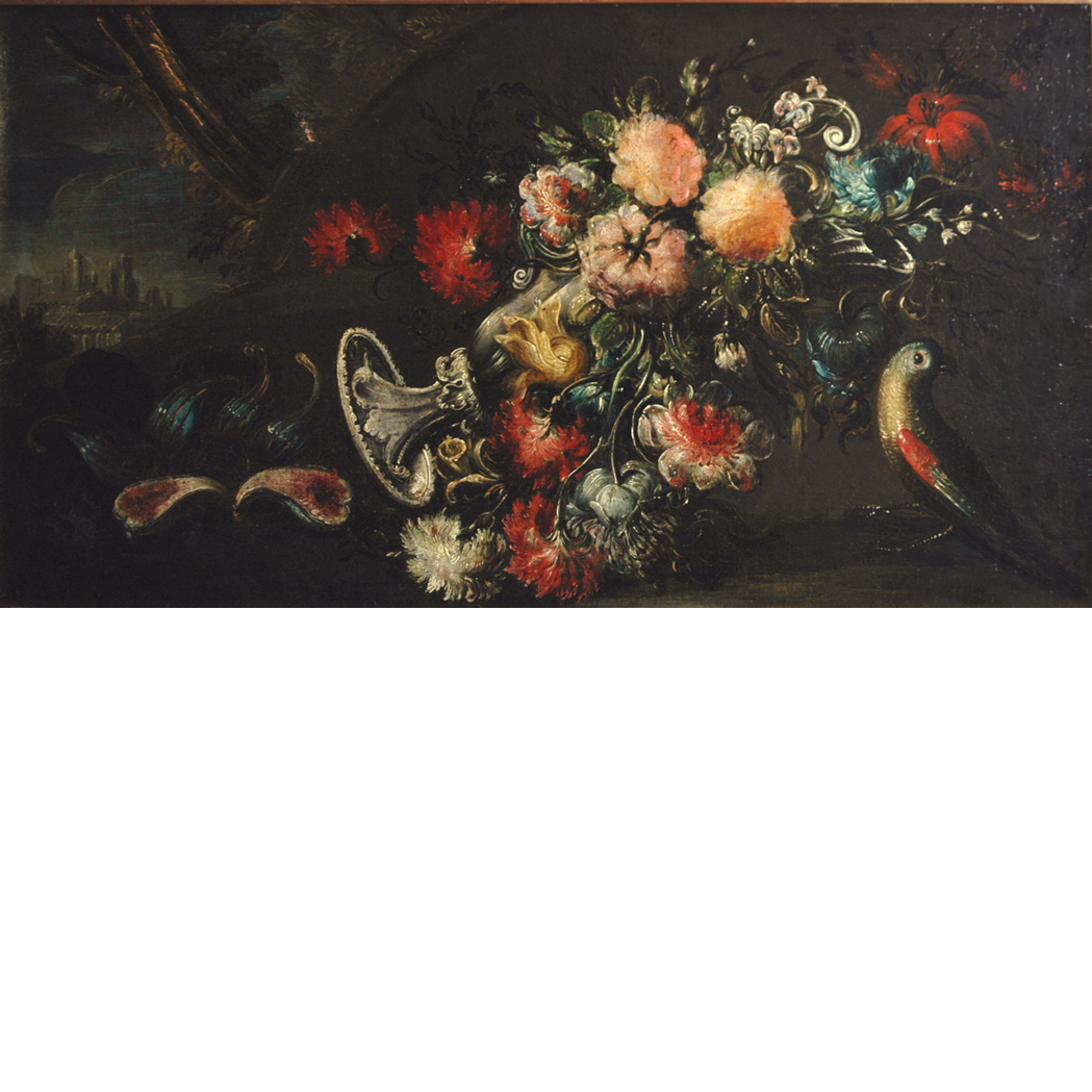 Appraisal: North Italian School th th Century Still Life of Flowers