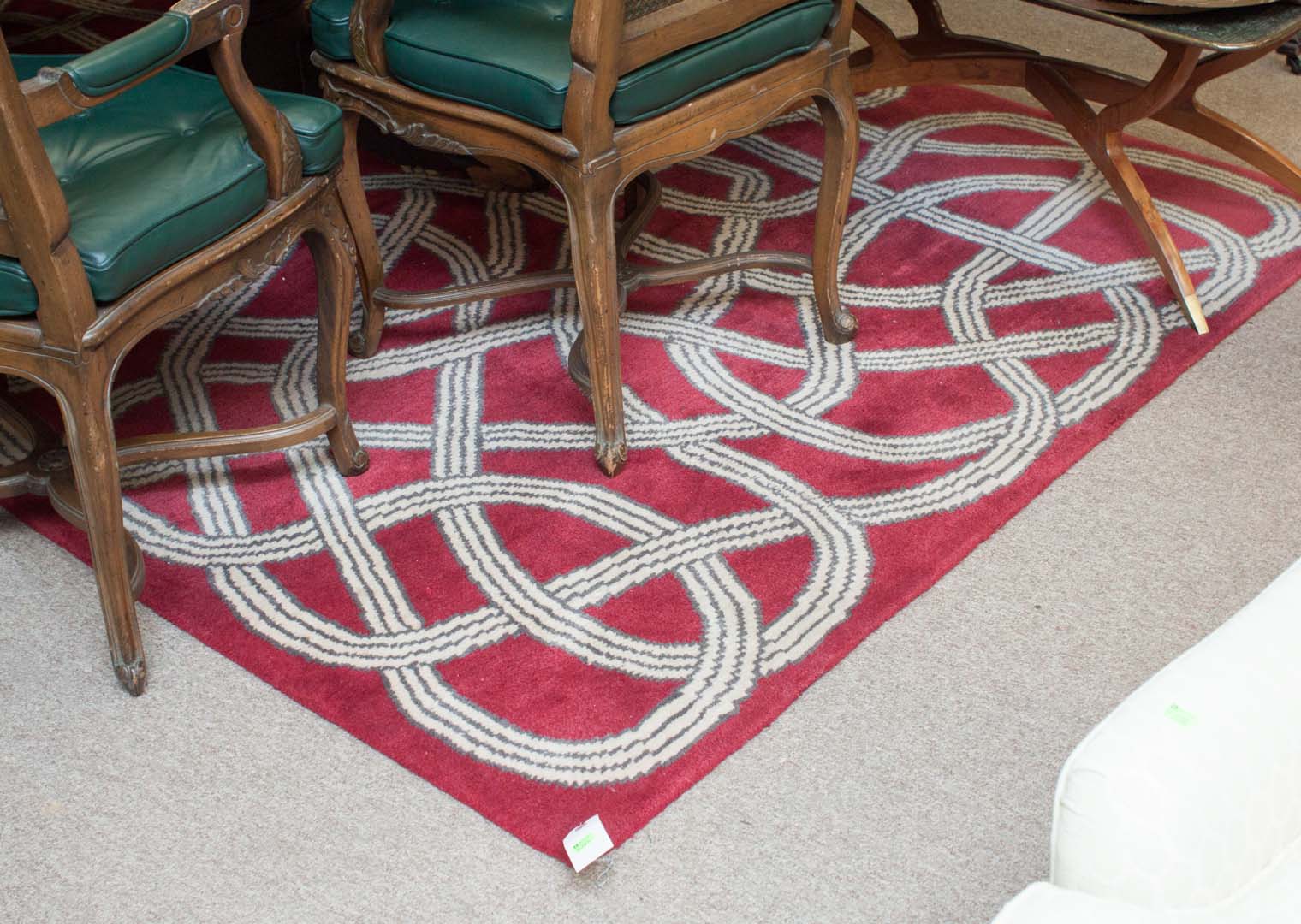 Appraisal: Contemporary area rug