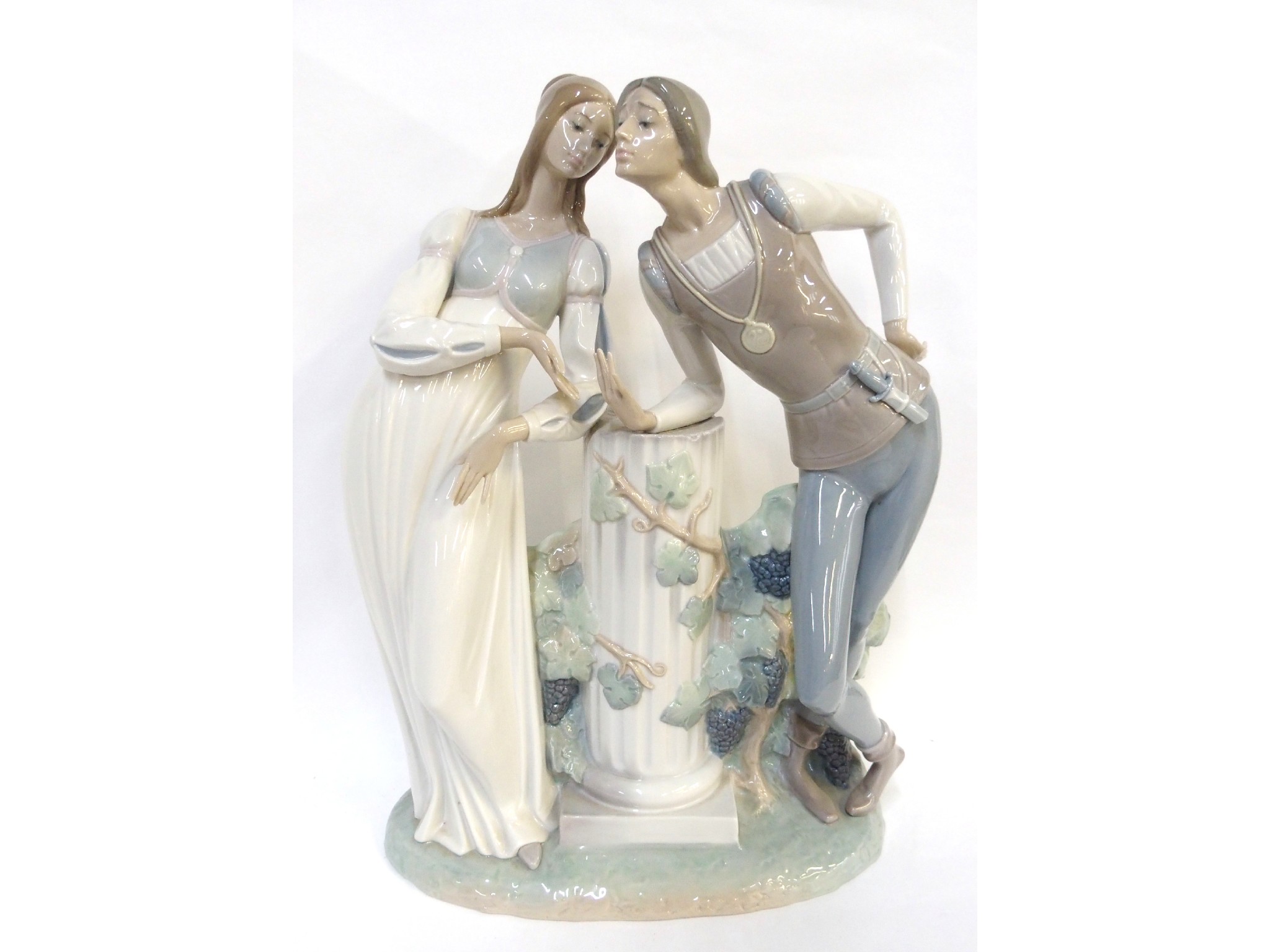 Appraisal: A Lladro figure group of Romeo and Juliet designed by