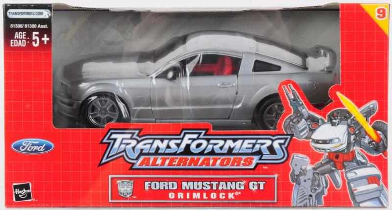 Appraisal: Alternators Grimlock AFA Hasbro Ford Mustang Grimlock is a popular