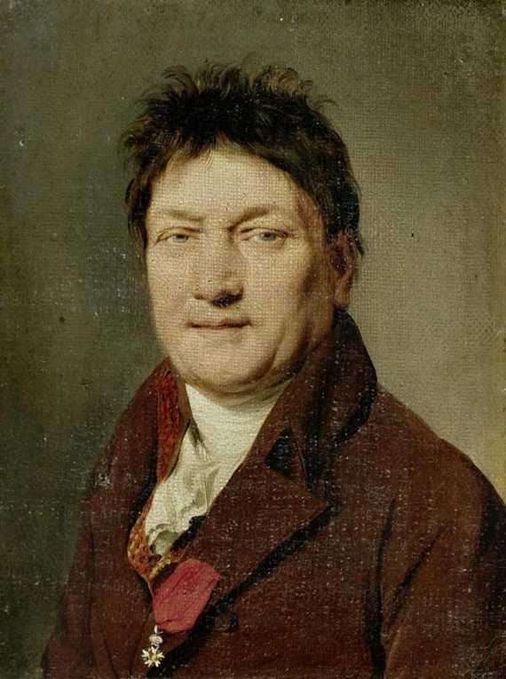 Appraisal: BOILLY LOUIS L OPOLD La Bass e - Paris Portrait