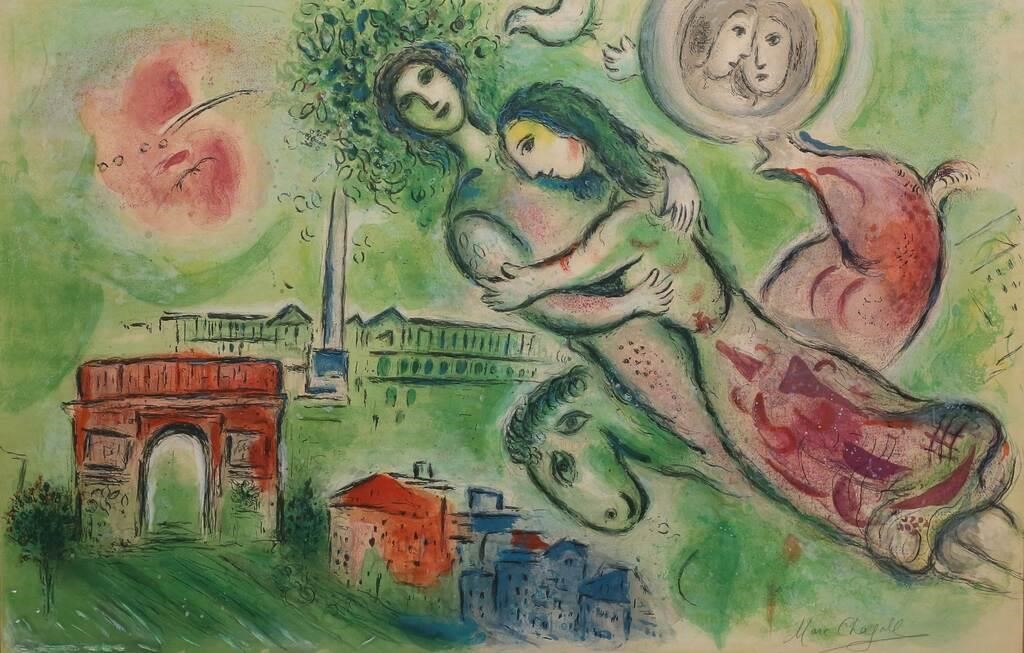 Appraisal: MARC CHAGALL LITHOGRAPH ROMEO JULIETMarc Chagall Belarus France - Lithograph