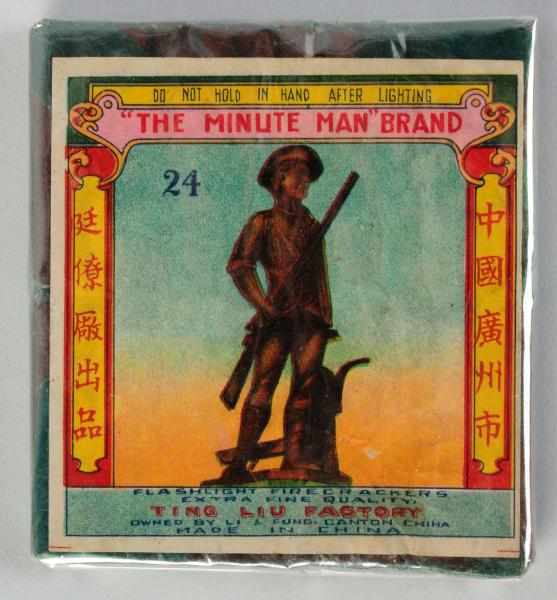 Appraisal: The Minute Man Brand -Pack Firecrackers Class Manufactured by Ting