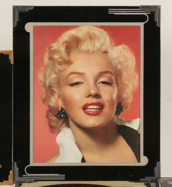 Appraisal: Five Art Deco frames including Hollywood Marilyn Monroe studio publicity