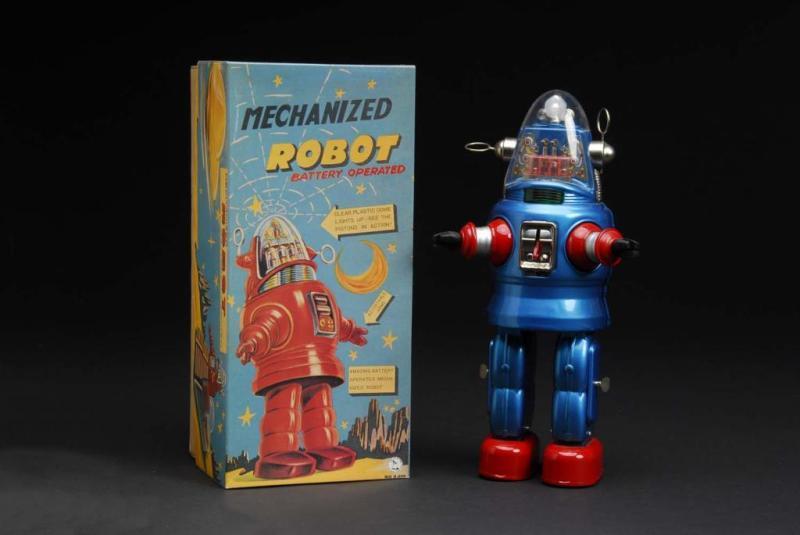 Appraisal: Contemporary Robby Mechanized Robot Toy Description Japanese Made by Osaka