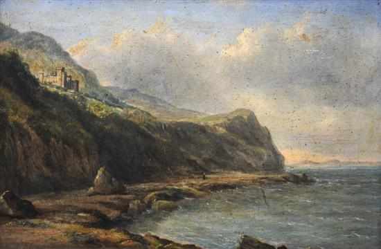 Appraisal: Attributed to Henry Gritten circa - Garron Tower Coast of