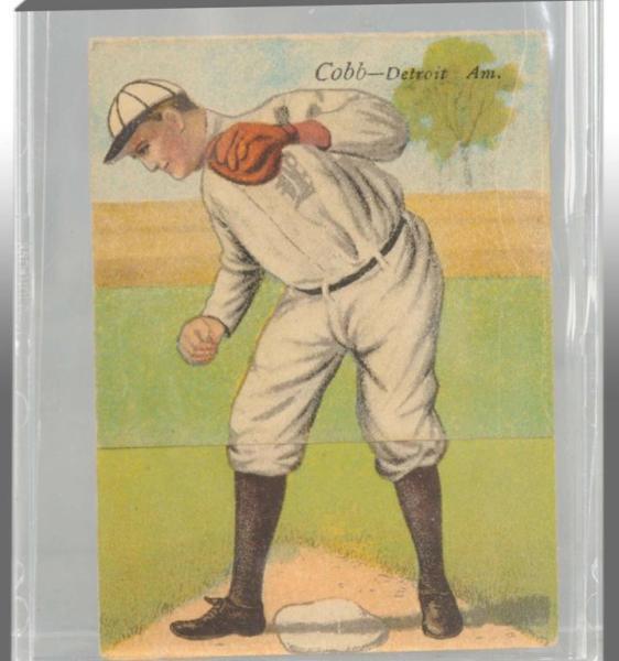 Appraisal: Mecca Cigarettes Ty Cobb Baseball Card Description From the early