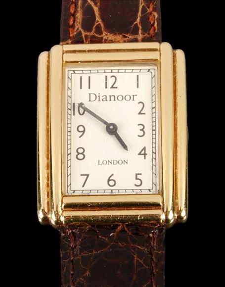 Appraisal: Dianoor London a gentleman's carat gold wrist watch ref c