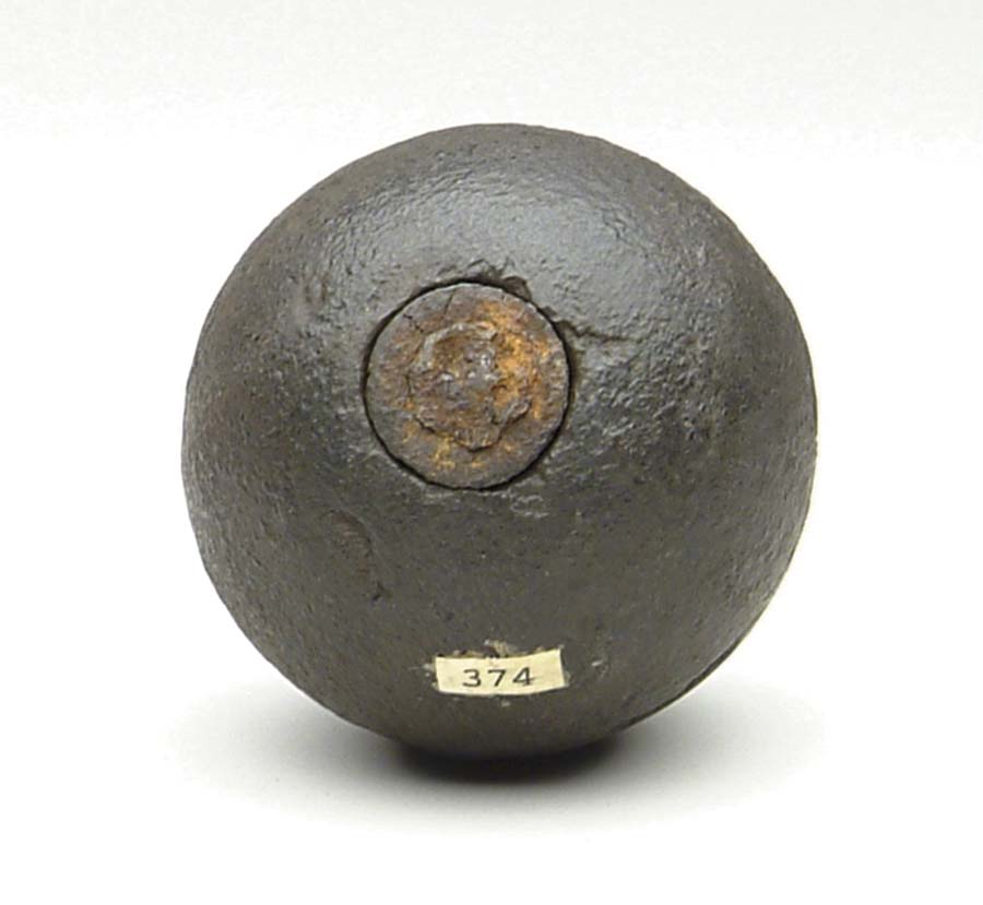 Appraisal: CS SELMA ARSENAL HAND GRENADE Excavated at the site of