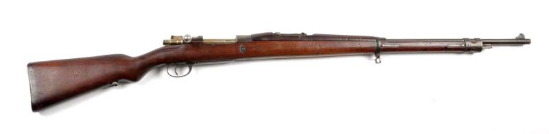 Appraisal: Model Argentine Mauser Rifle Serial D Bridge is stamped -