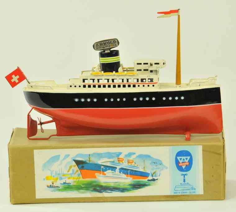 Appraisal: ARNOLD BOXED OCEAN LINER U S Zone Germany Ocean Liner