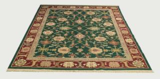 Appraisal: Hand knotted wool carpet Sultan Abassi design x Hand knotted