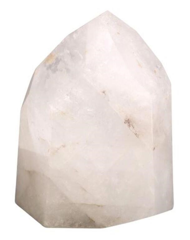 Appraisal: Quartz point specimen Brazil approx h w d lbs