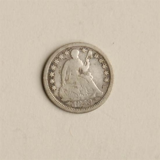 Appraisal: Half Dime with arrows