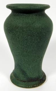 Appraisal: PEWABIC FOREST GREEN POTTERY VASE H signed on bottom