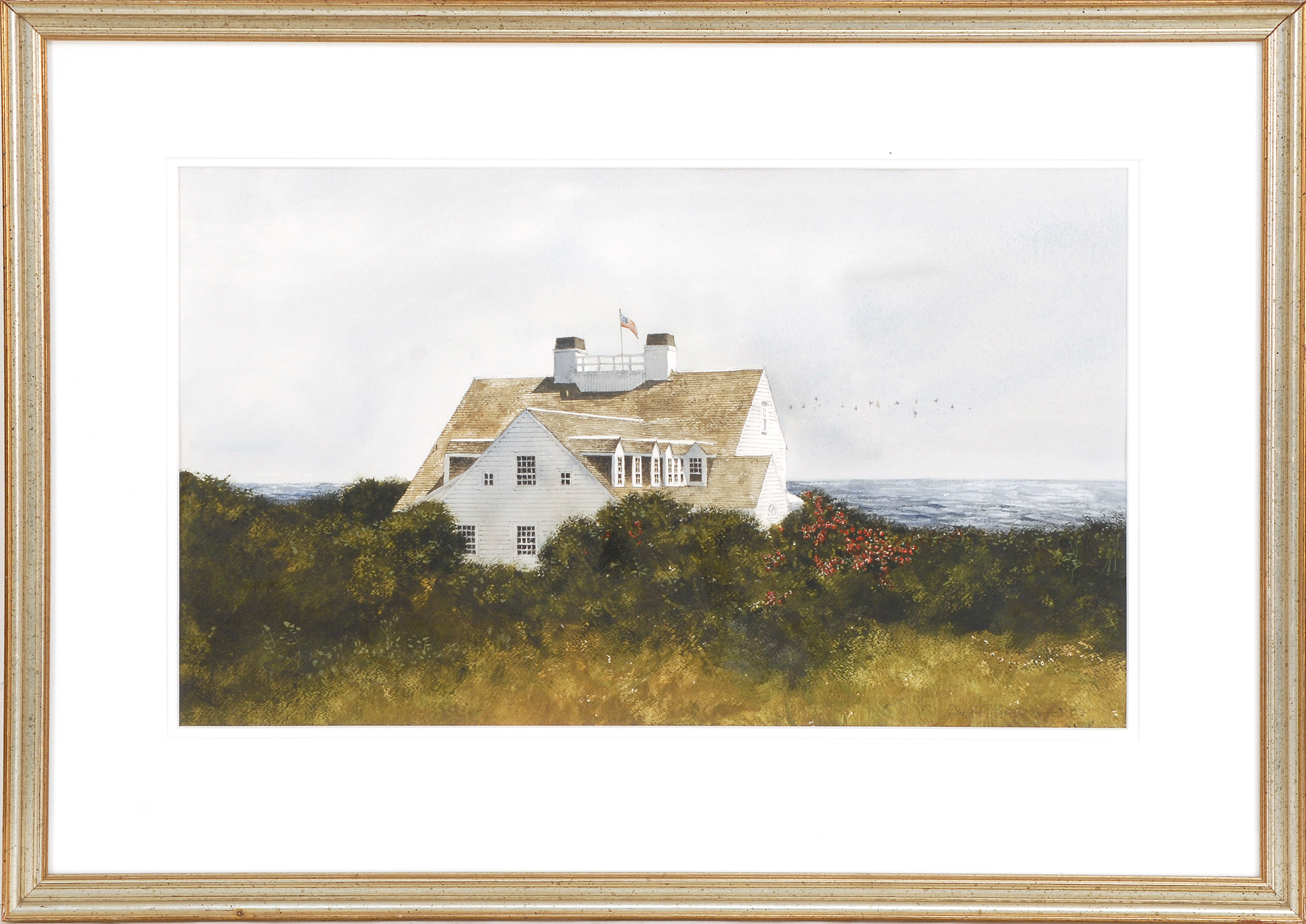 Appraisal: DOUG BREGAMassachusetts ContemporaryPleasant Bay Chatham Signed lower right Doug Brega