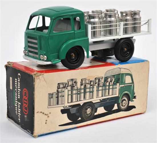 Appraisal: Rare CIJ Camion Laitier Mecanique mechanical clockwork milk float truck