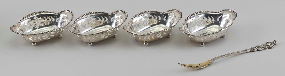 Appraisal: FIVE PIECES OF TIFFANY CO STERLING SILVER APPROX TOTAL TROY