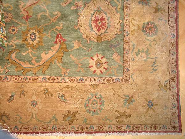 Appraisal: A Contemporary Turkish carpet approximate dimensions ft by ft