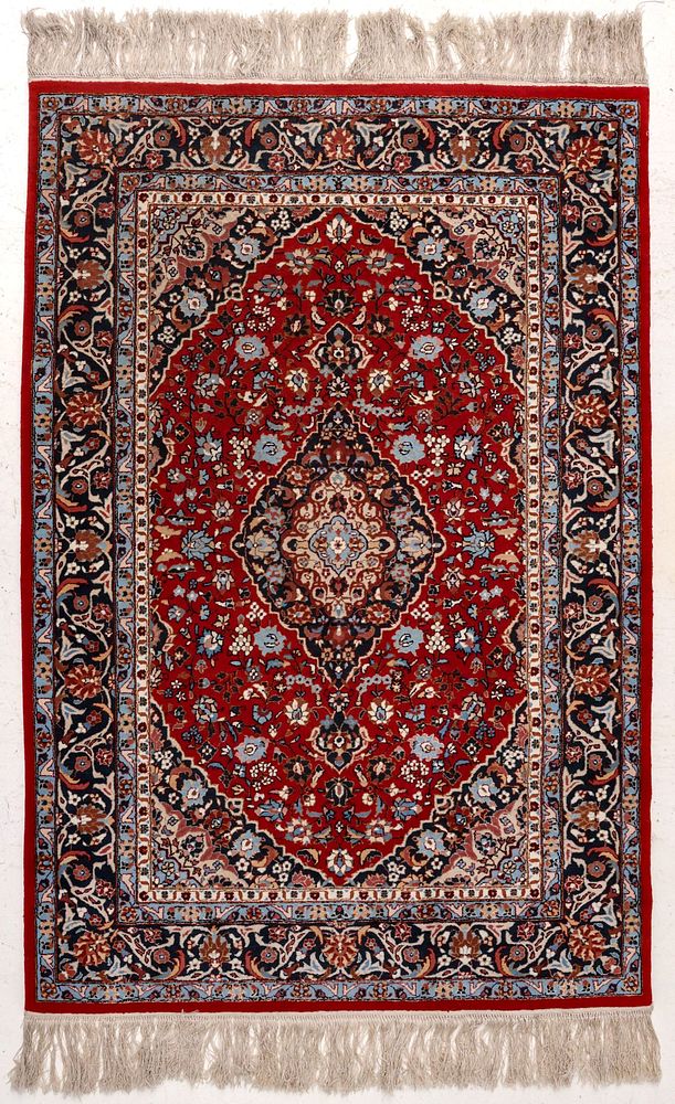 Appraisal: A FINELY KNOTTED LATE TH CENTURY PERSIAN RUG The hand