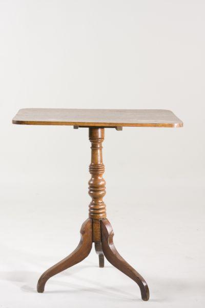 Appraisal: English Tilt Top Stand early th century having a rectangular