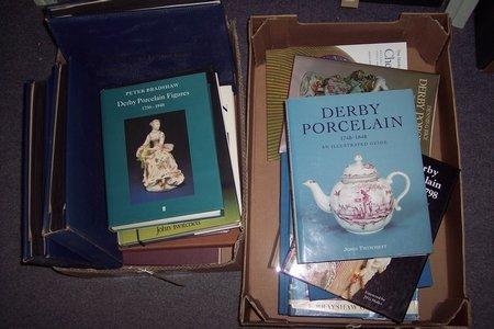 Appraisal: Twitchett J Derby Porcelain thirteen other volumes on the same