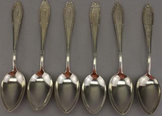 Appraisal: Silver Spoons Silver Spoons Length in Weight ozt