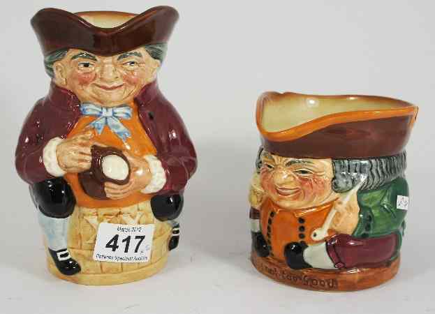 Appraisal: Royal Doulton Toby Jug Toby XX D and The Best