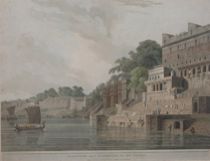 Appraisal: Thomas Daniell English - Color printed aquatint with hand finishing