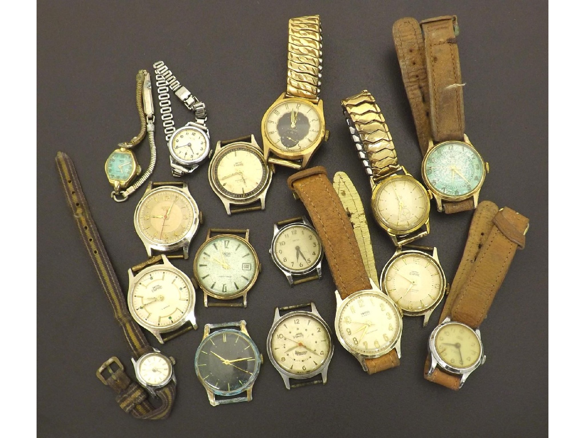 Appraisal: Collection of various Smiths watches to include four Smiths Empire