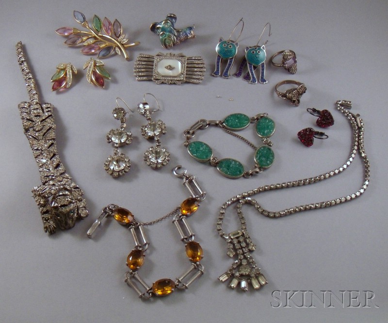 Appraisal: Small Group of Assorted Art Deco to Modern Costume makers