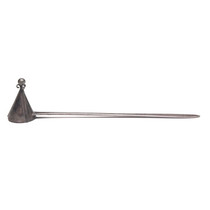 Appraisal: Kalo candle snuffer hammered sterling silver marked l