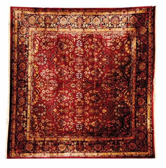 Appraisal: Sarouk carpet ' x ' '' Back Inquiry Previous Item