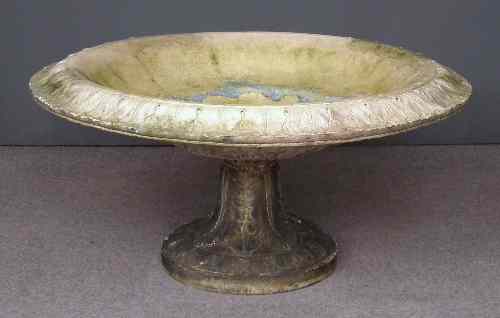 Appraisal: A concrete garden urn of th Century design ins diameter