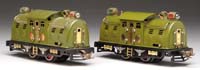 Appraisal: TWO LIONEL O GAUGE LOCOMOTIVES Lot includes E E has