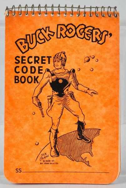 Appraisal: Buck Rogers Secret Code Book Description Copyright - Marked Dick