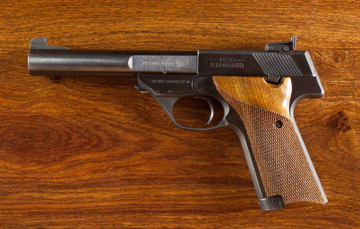 Appraisal: HIGH STANDARD SERIES SHARPSHOOTER-M SEMI AUTOMATIC PISTOL lr caliber bull