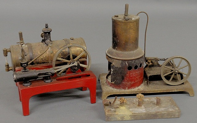 Appraisal: Two Weeden Steam engines- vertical h x w and horizontal