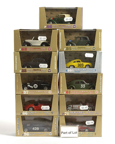 Appraisal: Brumm group of Cars - rd scale Cars including Ferrari