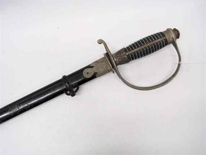 Appraisal: WORLD WAR TWO GERMAN POLICE SWORD '' straight blade with