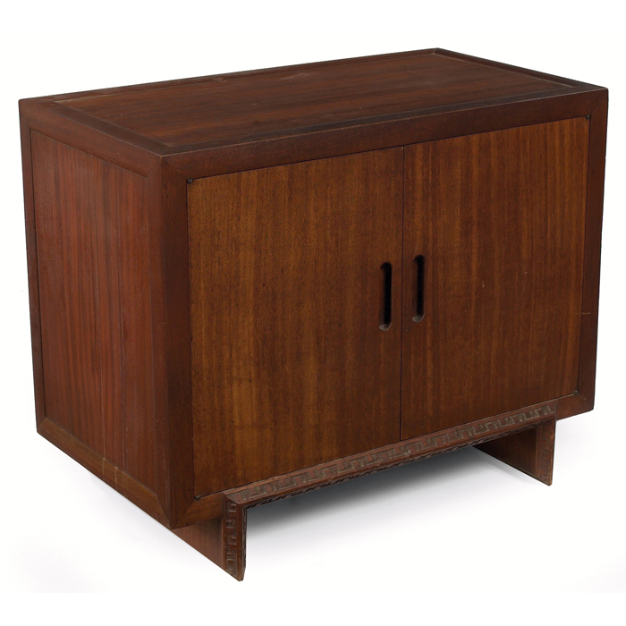 Appraisal: Frank Lloyd Wright cabinet Heritage Henredon