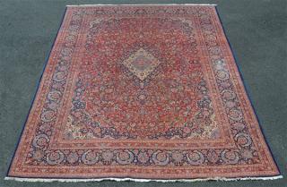 Appraisal: Center Medallion Oriental Room Size Rug Vintage Center Medallion and